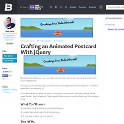 Crafting an Animated Postcard With jQuery