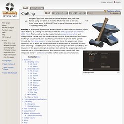 Crafting - Team Fortress Wiki