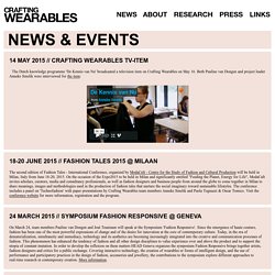 Crafting Wearables // NEWS