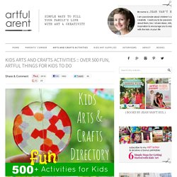 Kids Arts and Crafts Activities