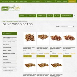 Arts & Crafts Supplies - Olive Wood Beads