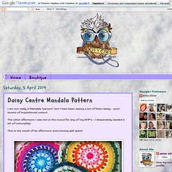 Daisy Centre Mandala Pattern