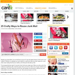 25 Crafty Ways to Reuse Junk Mail