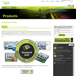 Crank Software - Crank Storyboard Suite