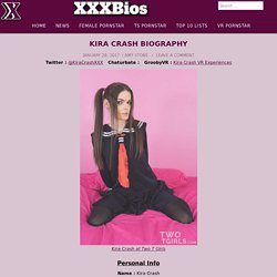 Kira Crash - Amazing TS Porn Star & Webcam Model