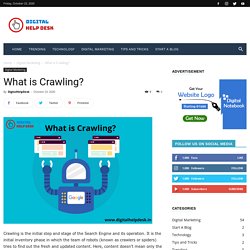 What is Crawling and Why is Website Crawling important?