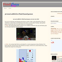 50 most addictive Flash based games
