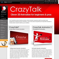 CrazyTalk - Facial and 2D Animation Software