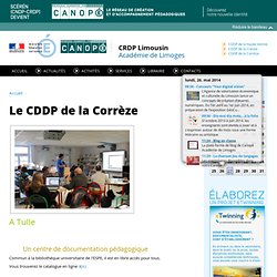 CRDP du Limousin: CDDP de la Corrèze