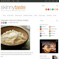 Creamy Cauliflower Purée
