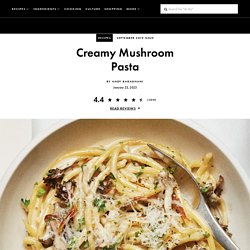 Creamy Pasta with Mushrooms Recipe