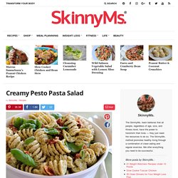 Creamy Pesto Pasta Salad