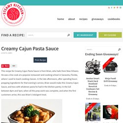 Pasta with Creamy Cajun Sauce