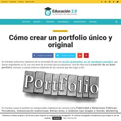 Cómo crear un portfolio único y original