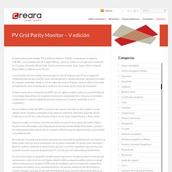 creara » PV Grid Parity Monitor - V edición