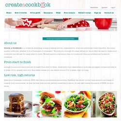 Create a Cookbook - How it works