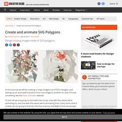Create and animate SVG Polygons