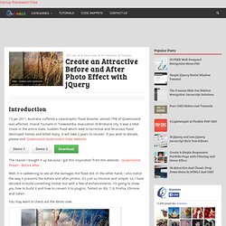 Create an Attractive Before and After Photo Effect with jQuery