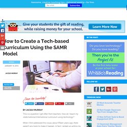 How to Create a Tech-based Curriculum Using the SAMR Model