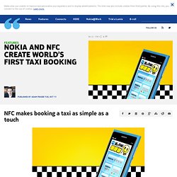 and NFC create world’s first taxi booking