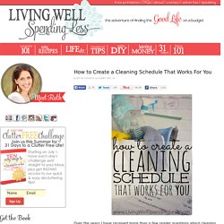 How to Create a Cleaning Schedule That Works for You