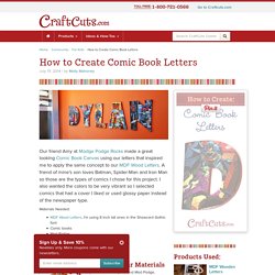 How to Create Comic Book Letters
