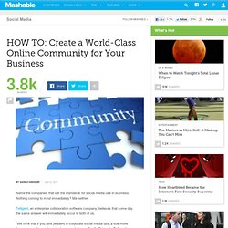 HOW TO: Create a World-Class Online Community for Your Business