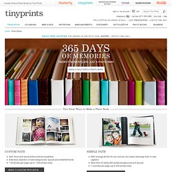 Photo Books - Personalized Photo Book & Custom Photobooks by Tiny Prints