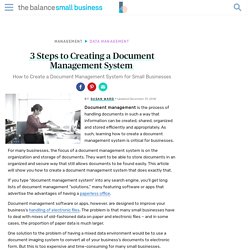 How to Create a Document Management System