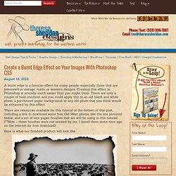 Create a Burnt Edge Effect on Your Images With Photoshop CS5