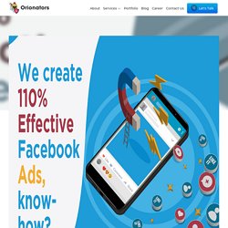 We create 110% effective Facebook Ads, know-how?