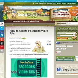 How to Create Facebook Video Ads
