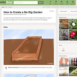 How to Create a No Dig Garden with Step-by-Step Pictures