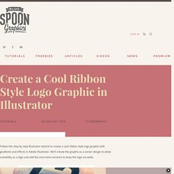 Create a Cool Ribbon Style Logo Graphic in Illustrator