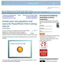 Create your own graphics and icons for PowerPoint: Part I–Using clip art