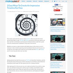 2 Easy Ways To Create An Impressive Timeline For Free