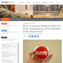 How to Create Embed Codes for Your Infographics [Free Embed Code Generator]