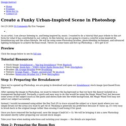 Create a Funky Urban-Inspired Scene in Photoshop