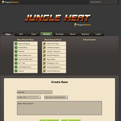 Create Jungle Heat Base - Jungle Heat Builder