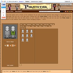 Create your own Free Pirate Avatar