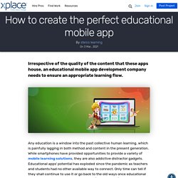 How to create the perfect educational mobile app
