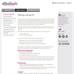 A Guide To Create The Perfect CV