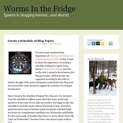 Worms In the FridgeWorms In the Fridge