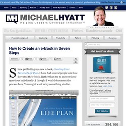 How to Create an e-Book in Seven Steps