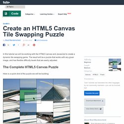 Create an HTML5 Canvas Tile Swapping Puzzle