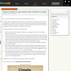 Create an app tutorial bContext's Blog