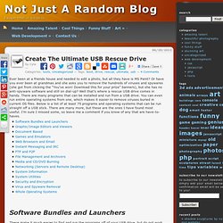 Create The Ultimate USB Rescue Drive « Not Just A Random Blog