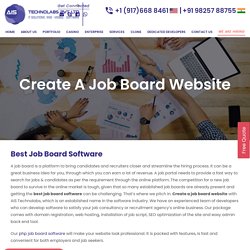 Create a job board website at AIS Technolabs