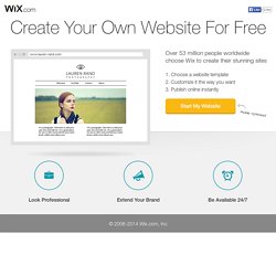 Create Your Free Website