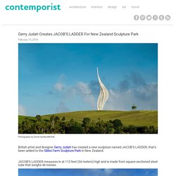 Gerry Judah Creates JACOB'S LADDER For New Zealand Sculpture Park